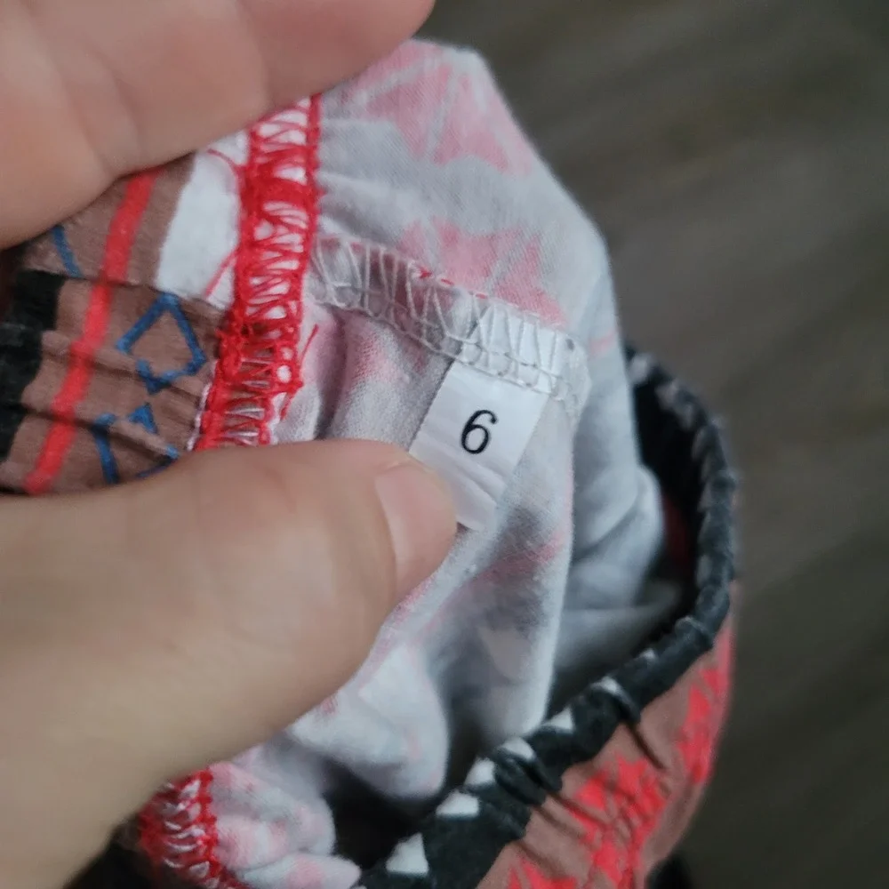 Boutique Kids Pajama Pants Size 6 Red Black Moose Fair Isle Holiday Sleepwear